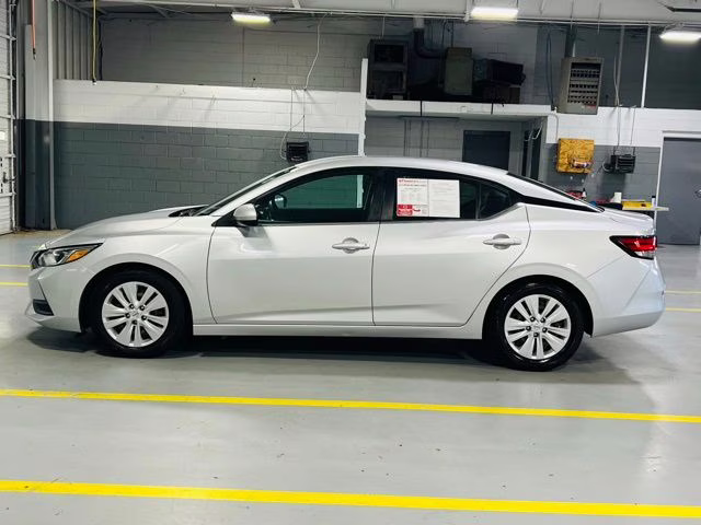 2021 Brilliant Silver Metallic Nissan Sentra S FWD Sedan