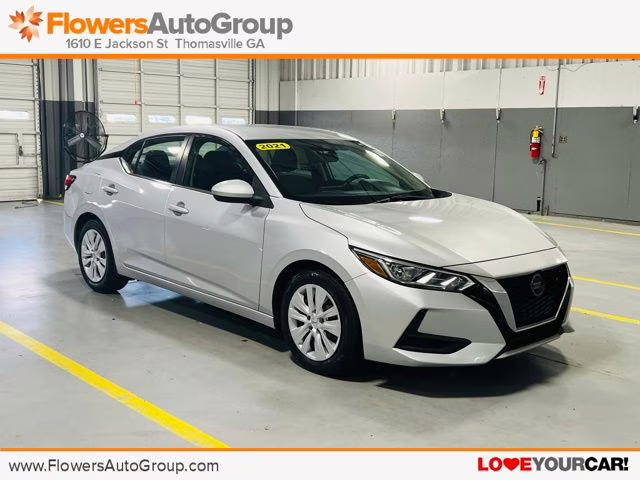 2021 Brilliant Silver Metallic Nissan Sentra S FWD Sedan