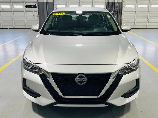 2021 Brilliant Silver Metallic Nissan Sentra S FWD Sedan