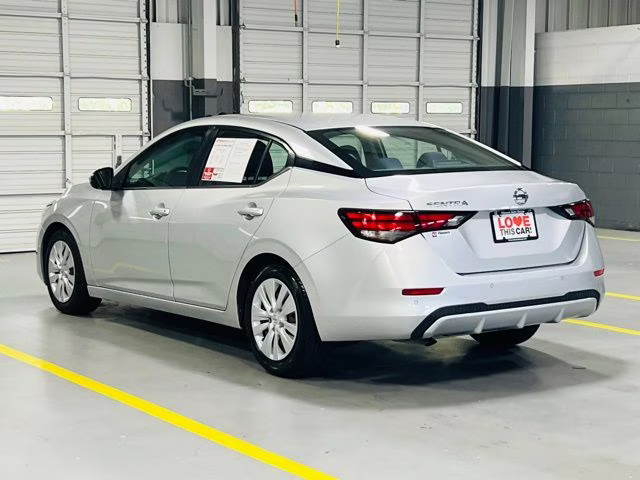 2021 Brilliant Silver Metallic Nissan Sentra S FWD Sedan