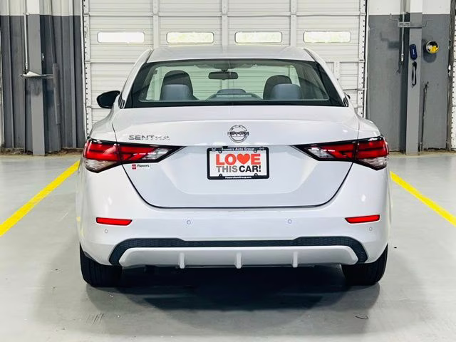 2021 Brilliant Silver Metallic Nissan Sentra S FWD Sedan