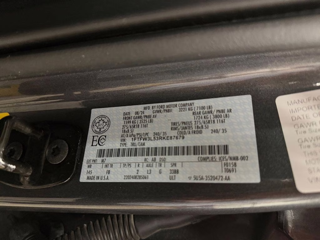 2024 Carbonized Gray Metallic Ford F-150 XLT w/Black Appearance & Bluecruise 4X4 Truck