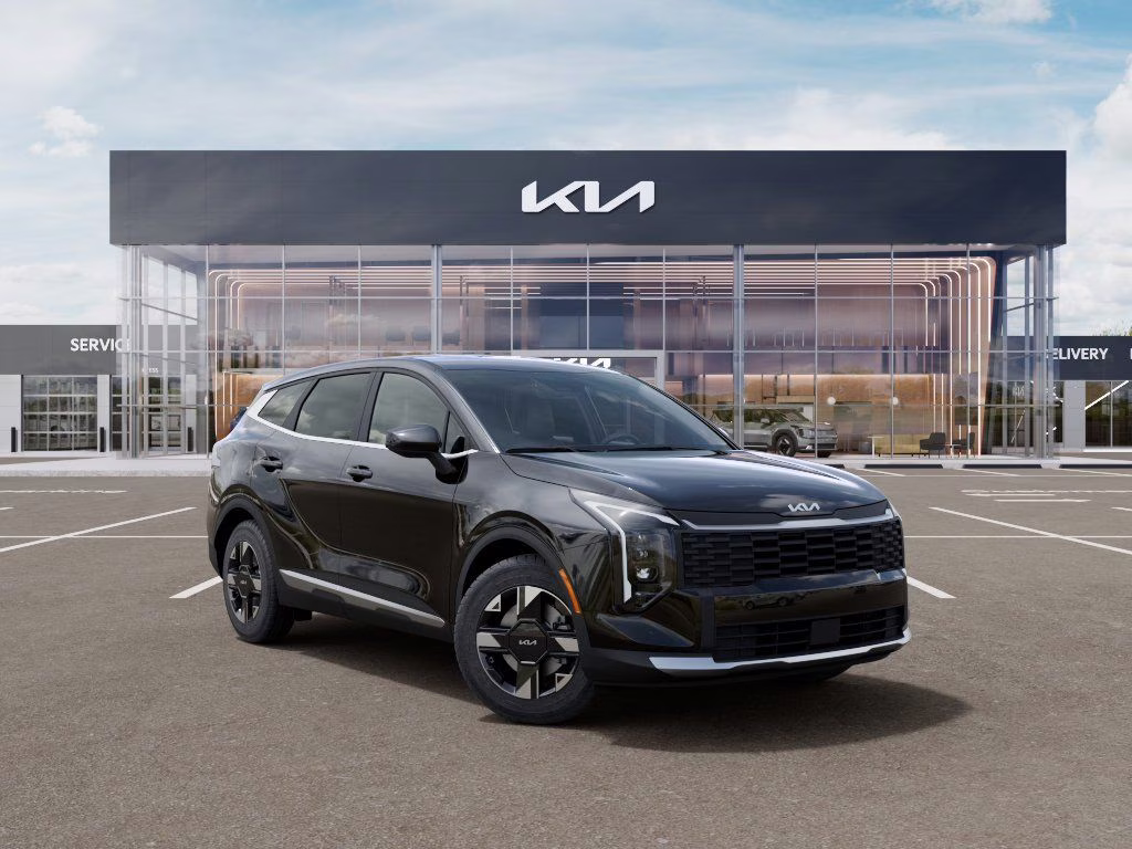 2026 Ebony Black Kia Sportage LX FWD SUV