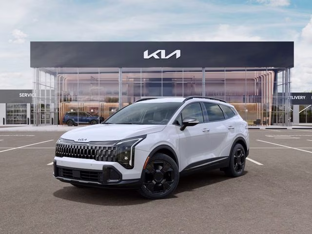 2026 Glacial White Pearl Kia Sportage X-Line AWD SUV