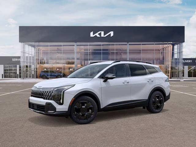 2026 Glacial White Pearl Kia Sportage X-Line AWD SUV