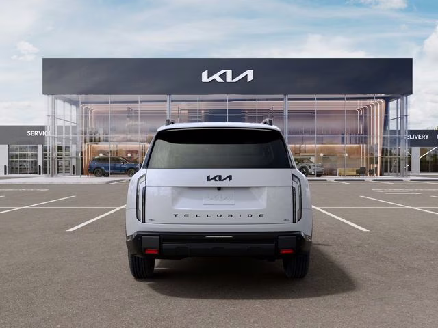 2027 Glacial White Pearl Kia Telluride Hybrid X-Line SX AWD SUV