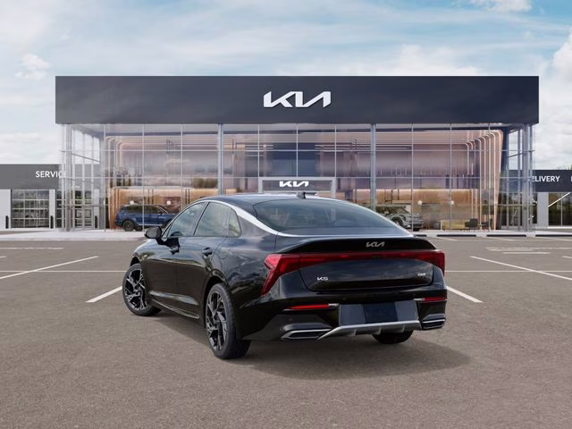 2026 Aurora Black Pearl Kia K5 GT-Line AWD Sedan