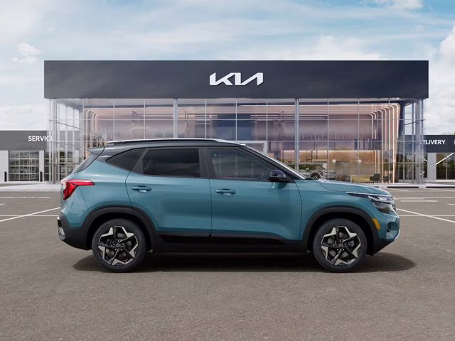 2026 Pluton Blue/Black Roof Kia Seltos S AWD SUV