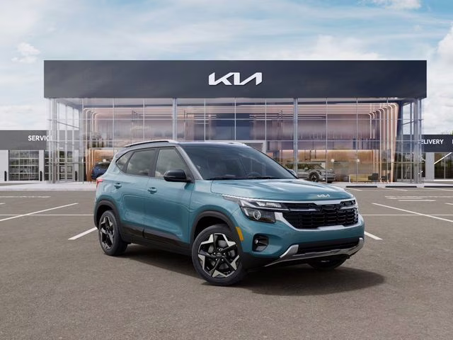 2026 Pluton Blue/Black Roof Kia Seltos S AWD SUV