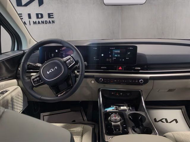 2026 Snow White Pearl Kia Carnival Hybrid SX FWD Van