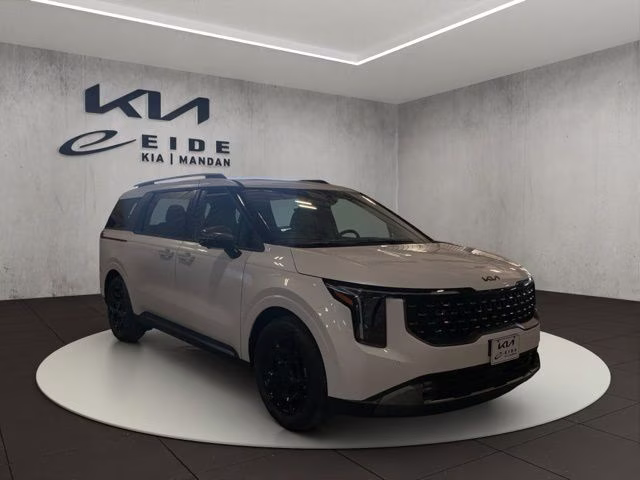 2026 Snow White Pearl Kia Carnival Hybrid SX FWD Van