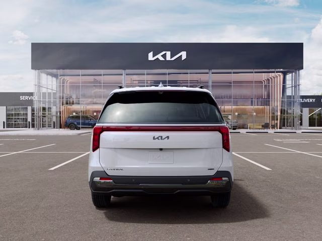 2026 Snow White Pearl Kia Carnival Hybrid SX FWD Van