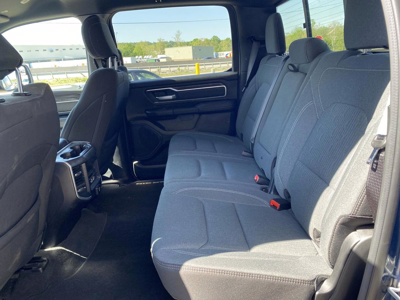 2022 Patriot Blue Pearlcoat Ram 1500 Big Horn 4X4 Truck