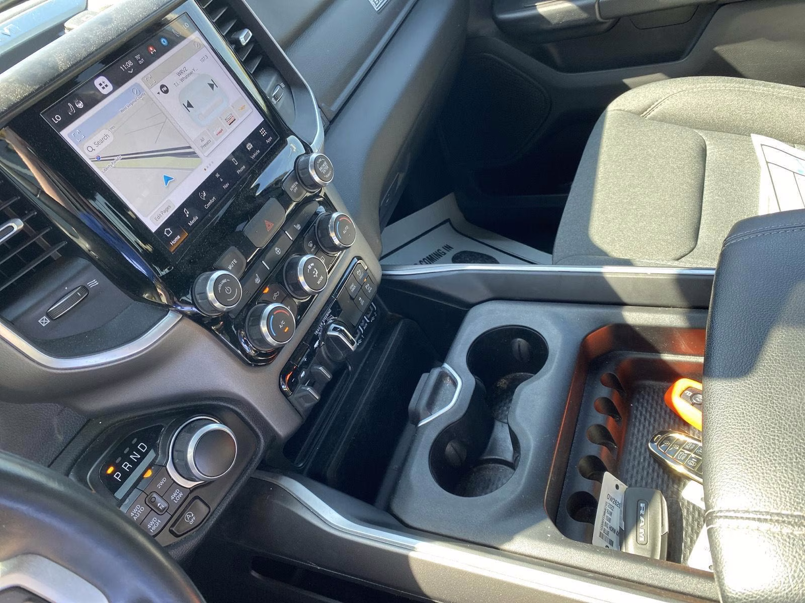 2022 Patriot Blue Pearlcoat Ram 1500 Big Horn 4X4 Truck