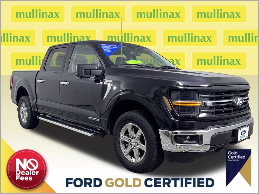 2024 Agate Black Metallic Ford F-150 XLT 4X4 Truck