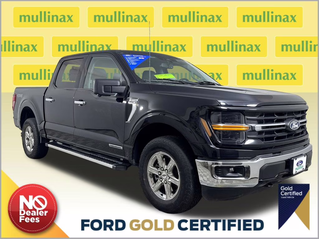 2024 Agate Black Metallic Ford F-150 XLT 4X4 Truck