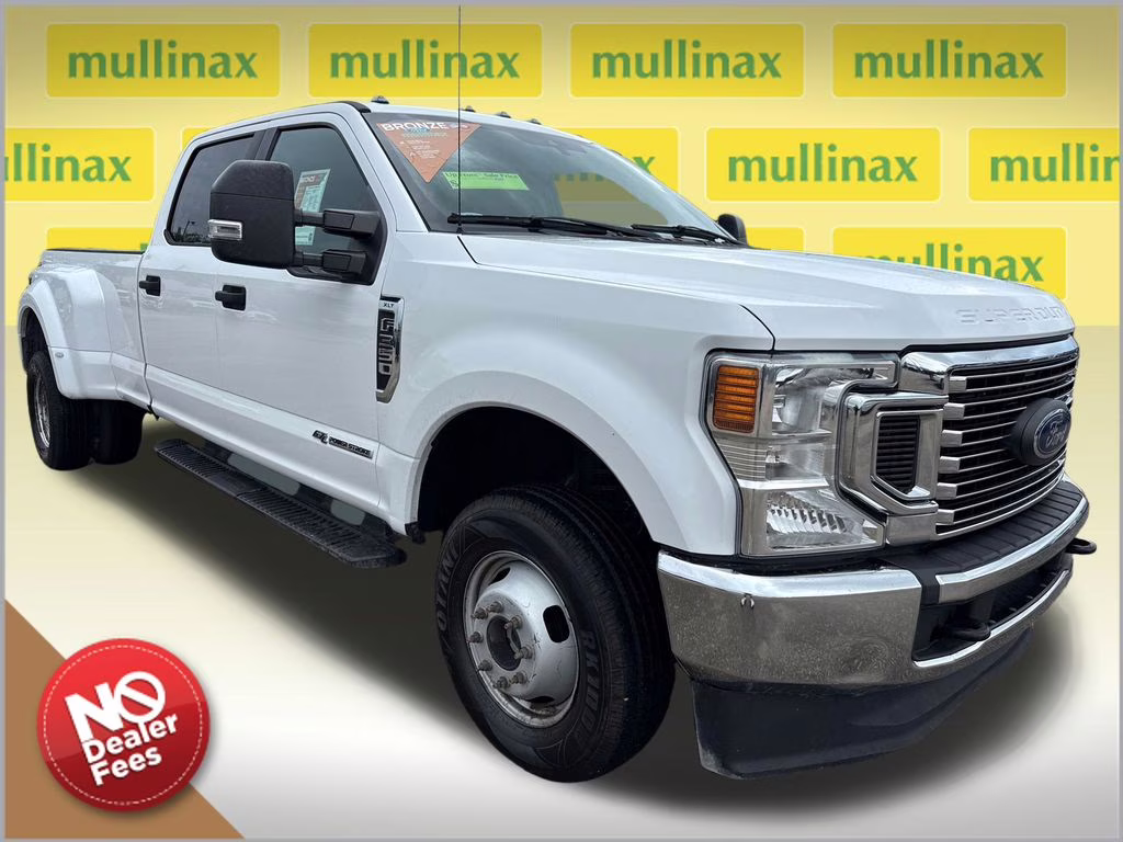 2021 Oxford White Ford Super Duty F-350 DRW XLT 4X4 Truck