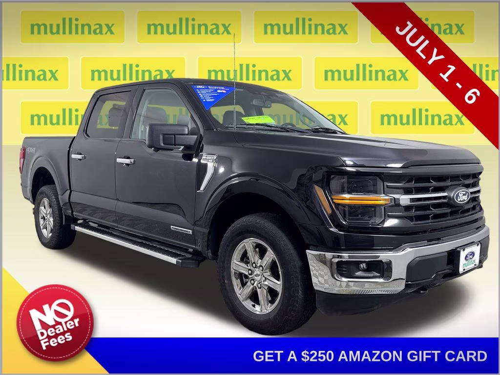 2024 Agate Black Metallic Ford F-150 XLT 4X4 Truck