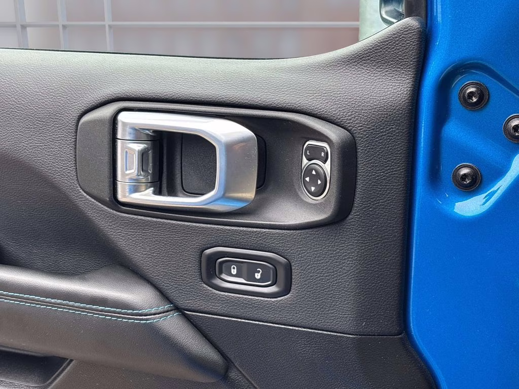 2024 Hydro Blue Pearl Coat Jeep Wrangler Rubicon X 4xe 4X4 SUV