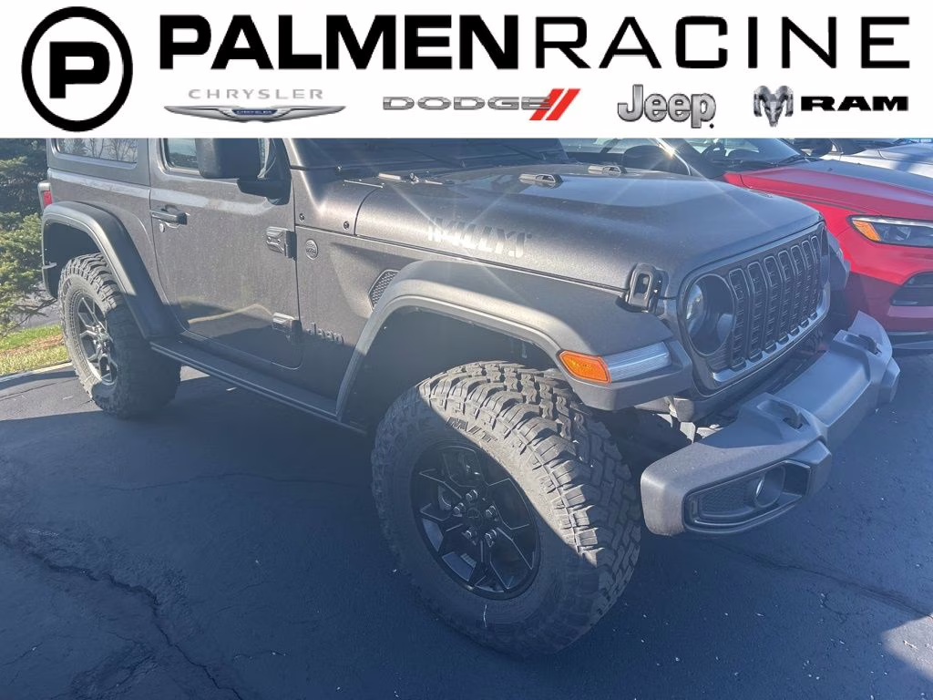 2024 Granite Crystal Metallic Clearcoat Jeep Wrangler Willys 4X4 SUV