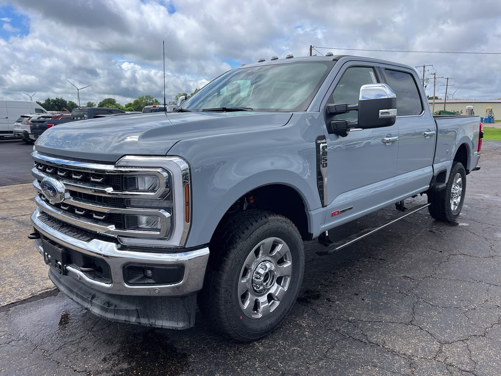 2026 Glacier Gray Metallic Tri-Coat Ford Super Duty F-250 SRW King Ranch 4X4 Truck