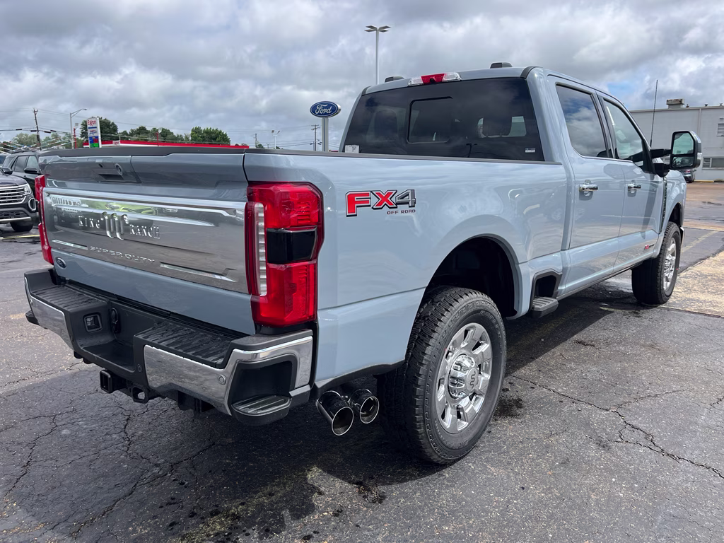2026 Glacier Gray Metallic Tri-Coat Ford Super Duty F-250 SRW King Ranch 4X4 Truck