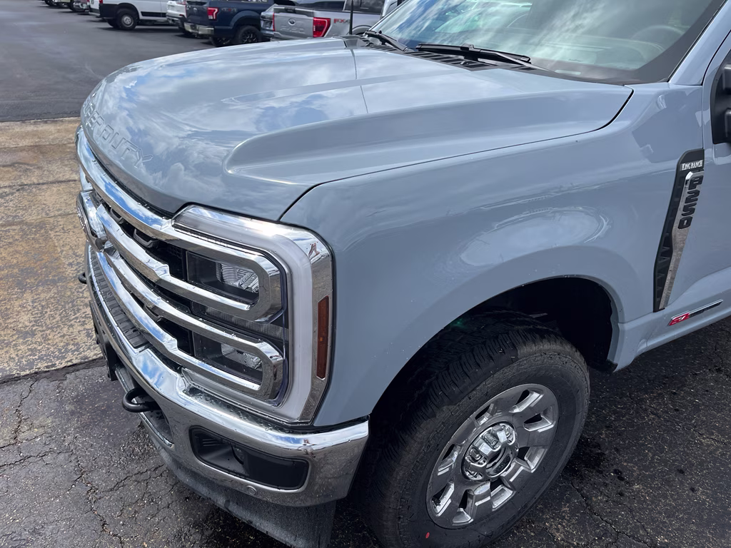 2026 Glacier Gray Metallic Tri-Coat Ford Super Duty F-250 SRW King Ranch 4X4 Truck