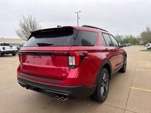2026 Rapid Red Metallic Tinted Clearcoat Ford Explorer ST 4X4 SUV