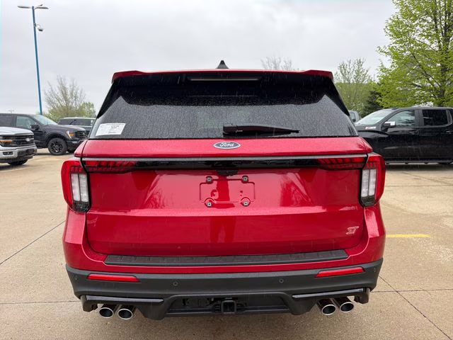 2026 Rapid Red Metallic Tinted Clearcoat Ford Explorer ST 4X4 SUV