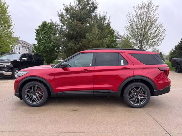 2026 Rapid Red Metallic Tinted Clearcoat Ford Explorer ST 4X4 SUV