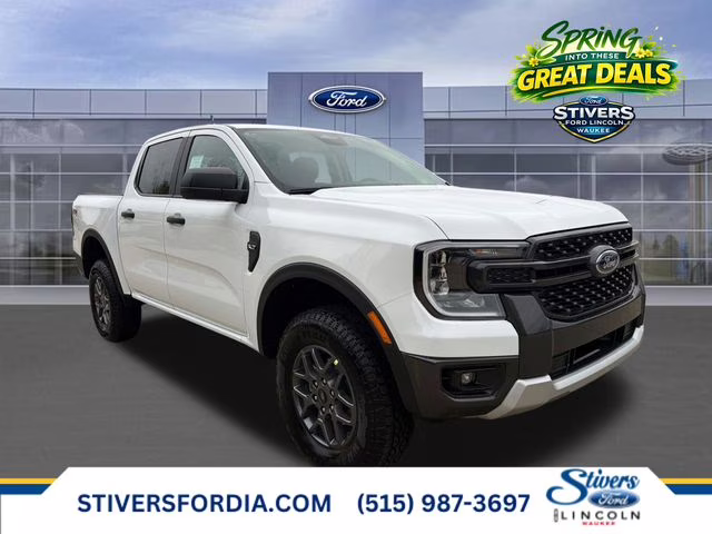 2026 Oxford White Ford Ranger XLT 4X4 Truck