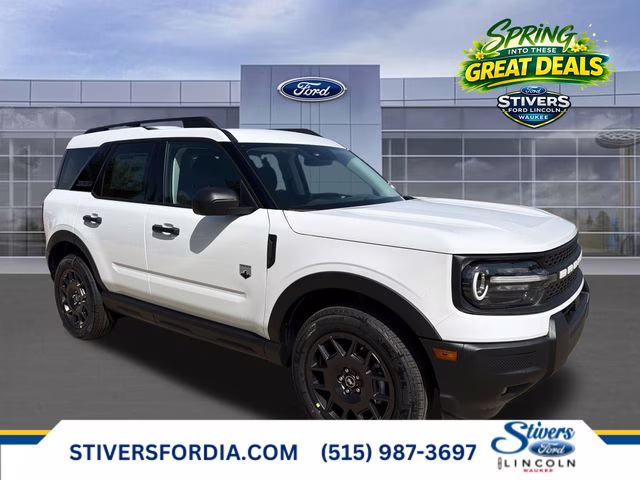 2026 Oxford White Ford Bronco Sport Big Bend 4X4 SUV
