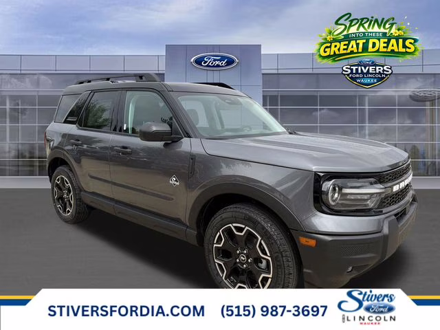 2026 Carbonized Gray Metallic Ford Bronco Sport Outer Banks 4X4 SUV