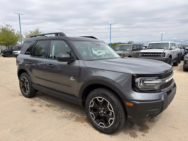 2026 Carbonized Gray Metallic Ford Bronco Sport Outer Banks 4X4 SUV