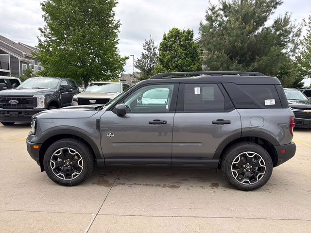 2026 Carbonized Gray Metallic Ford Bronco Sport Outer Banks 4X4 SUV