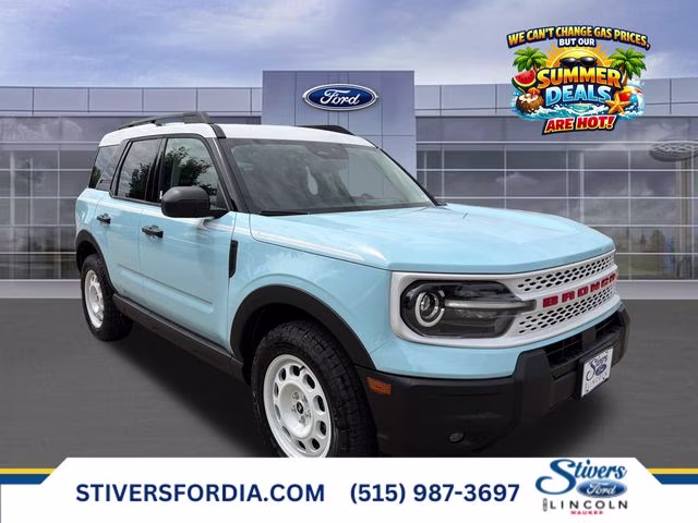 2026 Robins Egg Blue Ford Bronco Sport Heritage 4X4 SUV