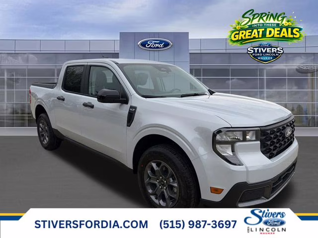 2026 Space White Metallic Ford Maverick XLT FWD Truck