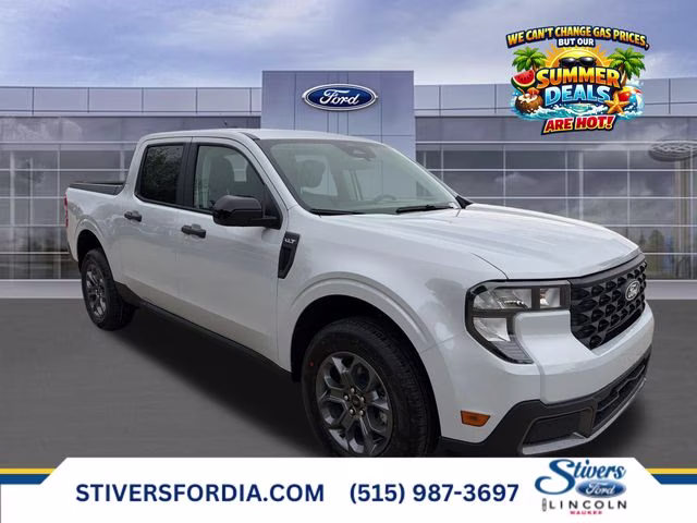 2026 Space White Metallic Ford Maverick XLT FWD Truck