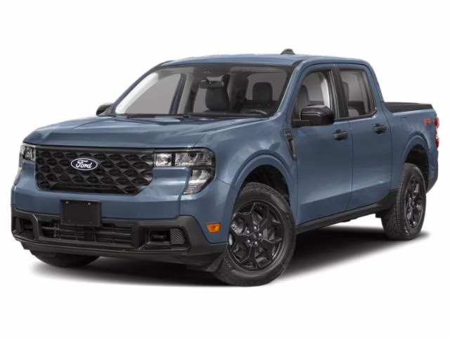 2026 Azure Gray Metallic Tri-Coat Ford Maverick XLT FWD Truck