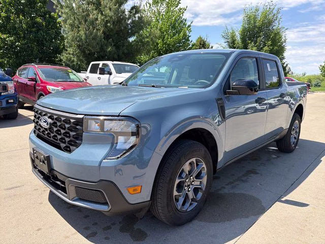 2026 Azure Gray Metallic Tri-Coat Ford Maverick XLT FWD Truck