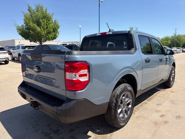 2026 Azure Gray Metallic Tri-Coat Ford Maverick XLT FWD Truck