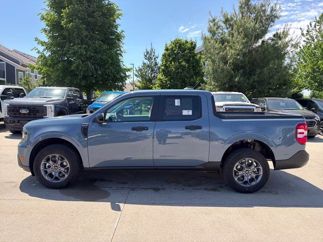 2026 Azure Gray Metallic Tri-Coat Ford Maverick XLT FWD Truck