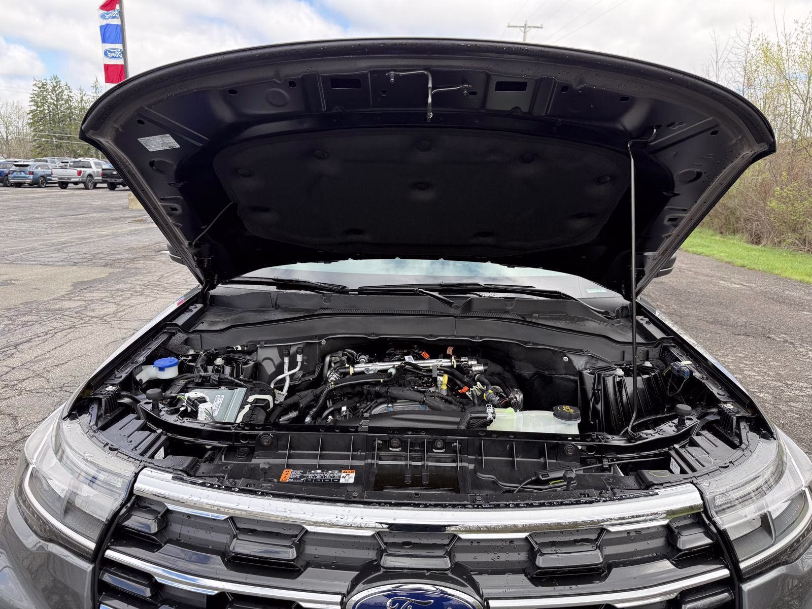 2026 Carbonized Gray Metallic Ford Explorer Active w/100A Pkg 4X4 SUV
