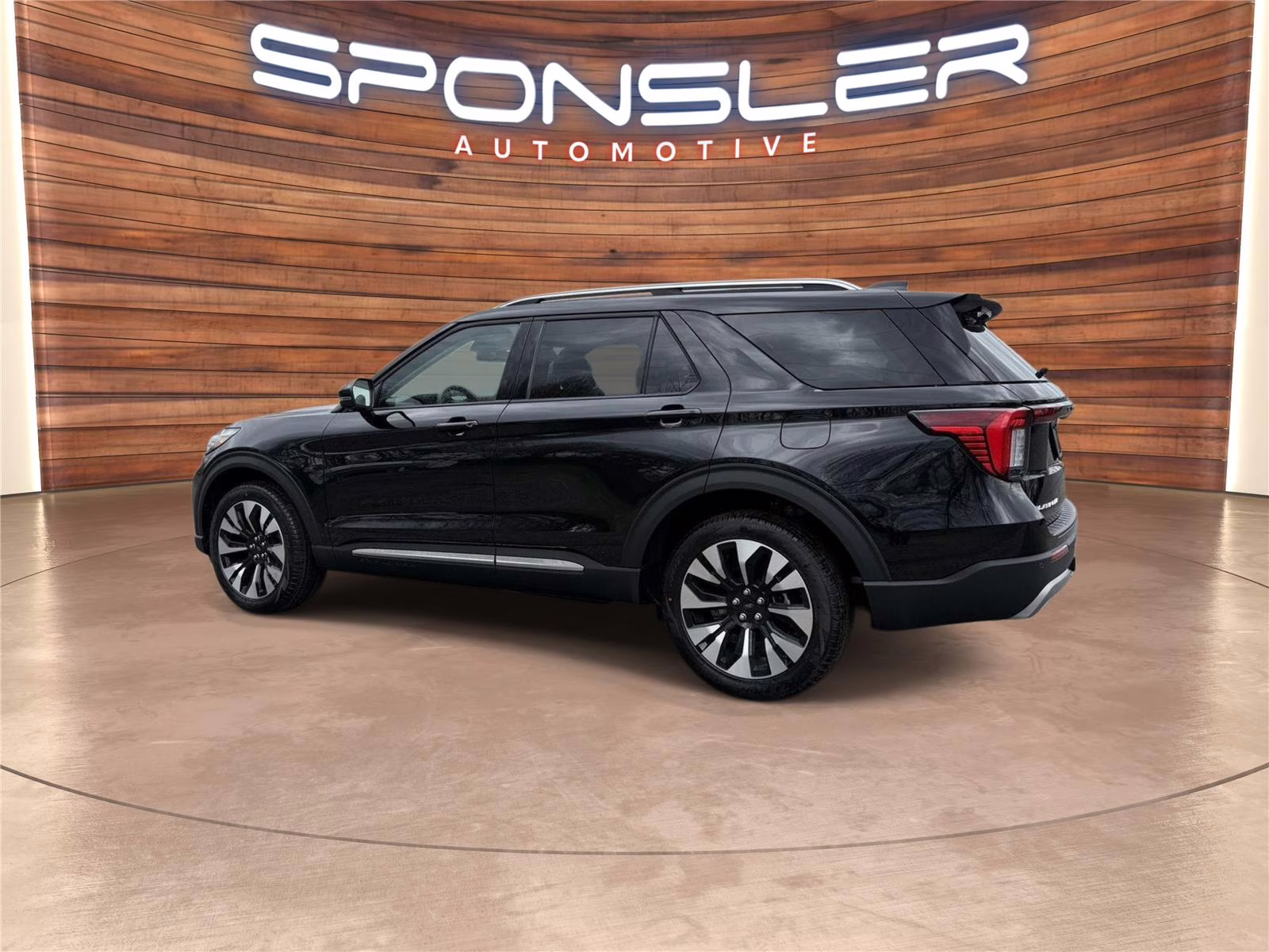 2026 Agate Black Metallic Ford Explorer Platinum 4X4 SUV