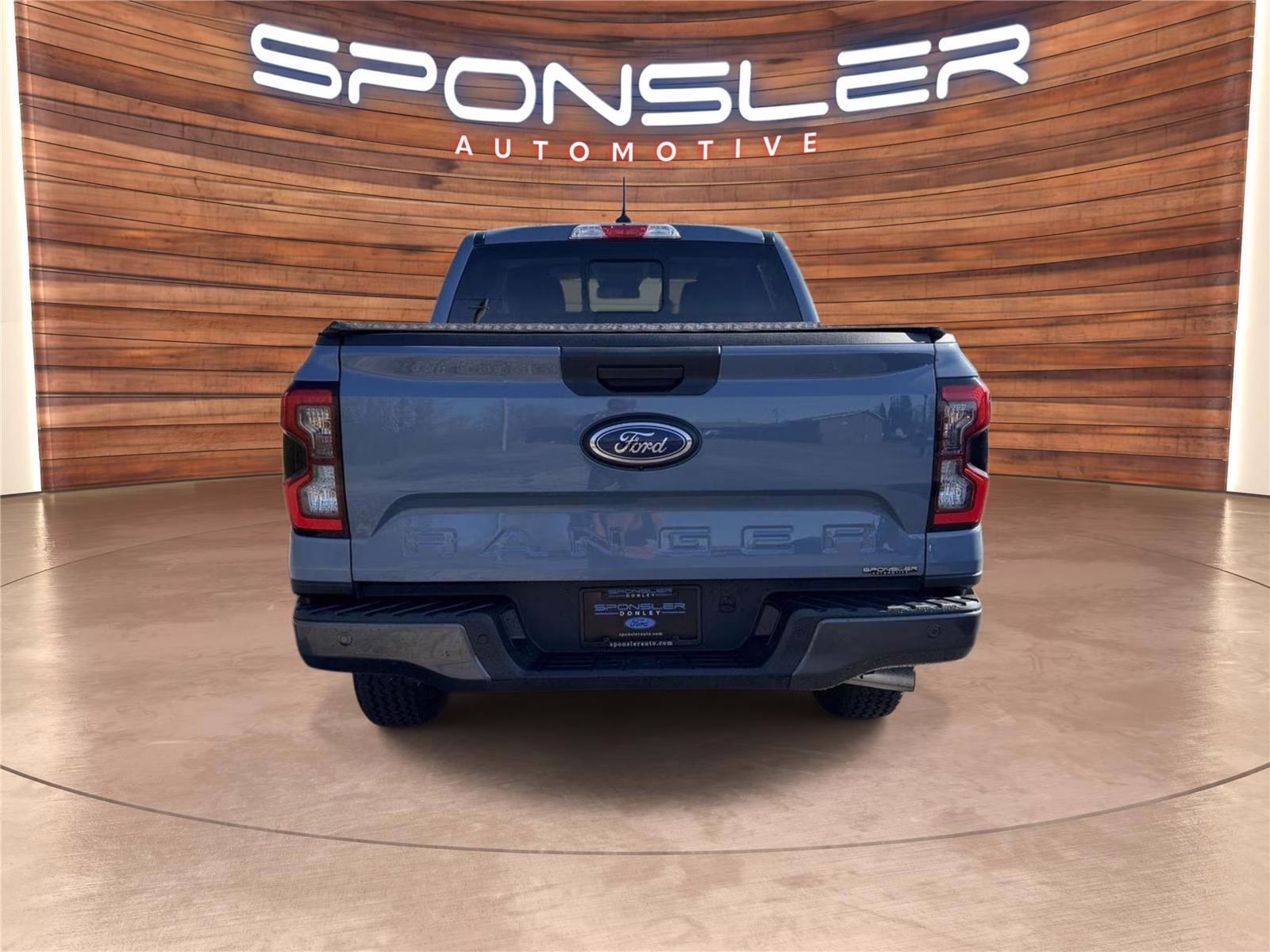 2024 Azure Gray Metallic Tri-Coat Ford Ranger XLT 4X4 Truck