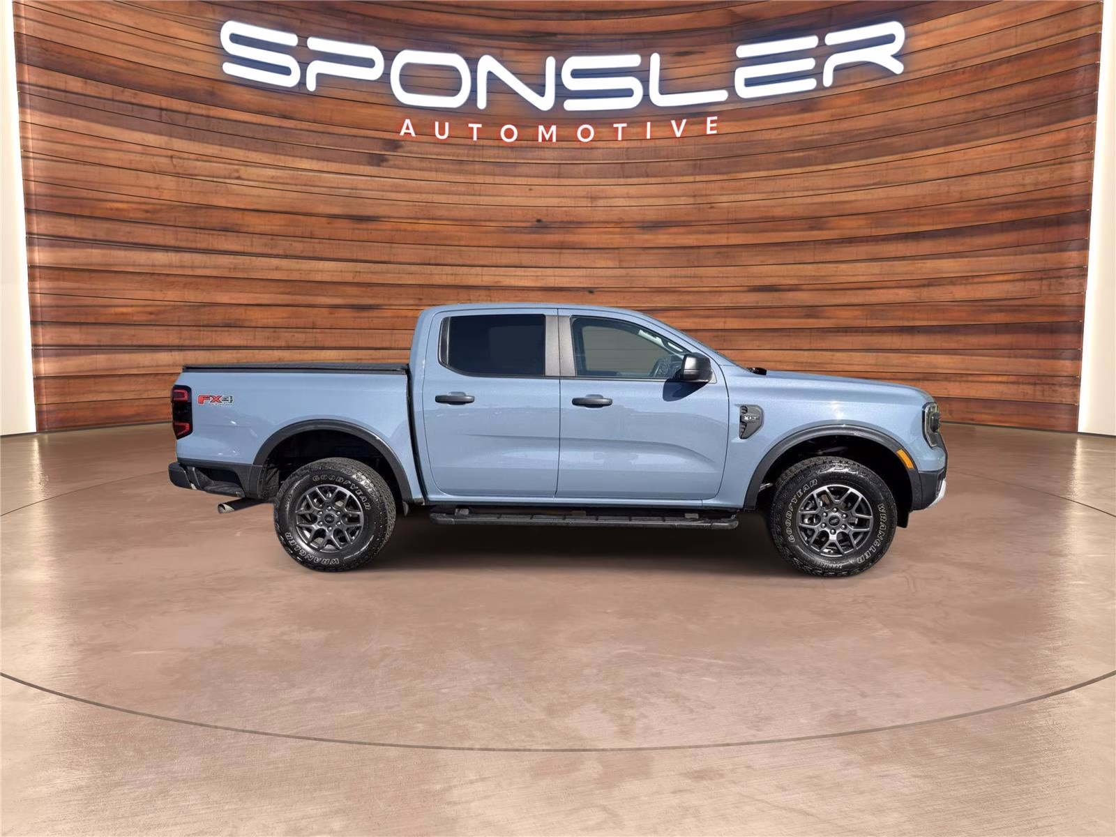 2024 Azure Gray Metallic Tri-Coat Ford Ranger XLT 4X4 Truck