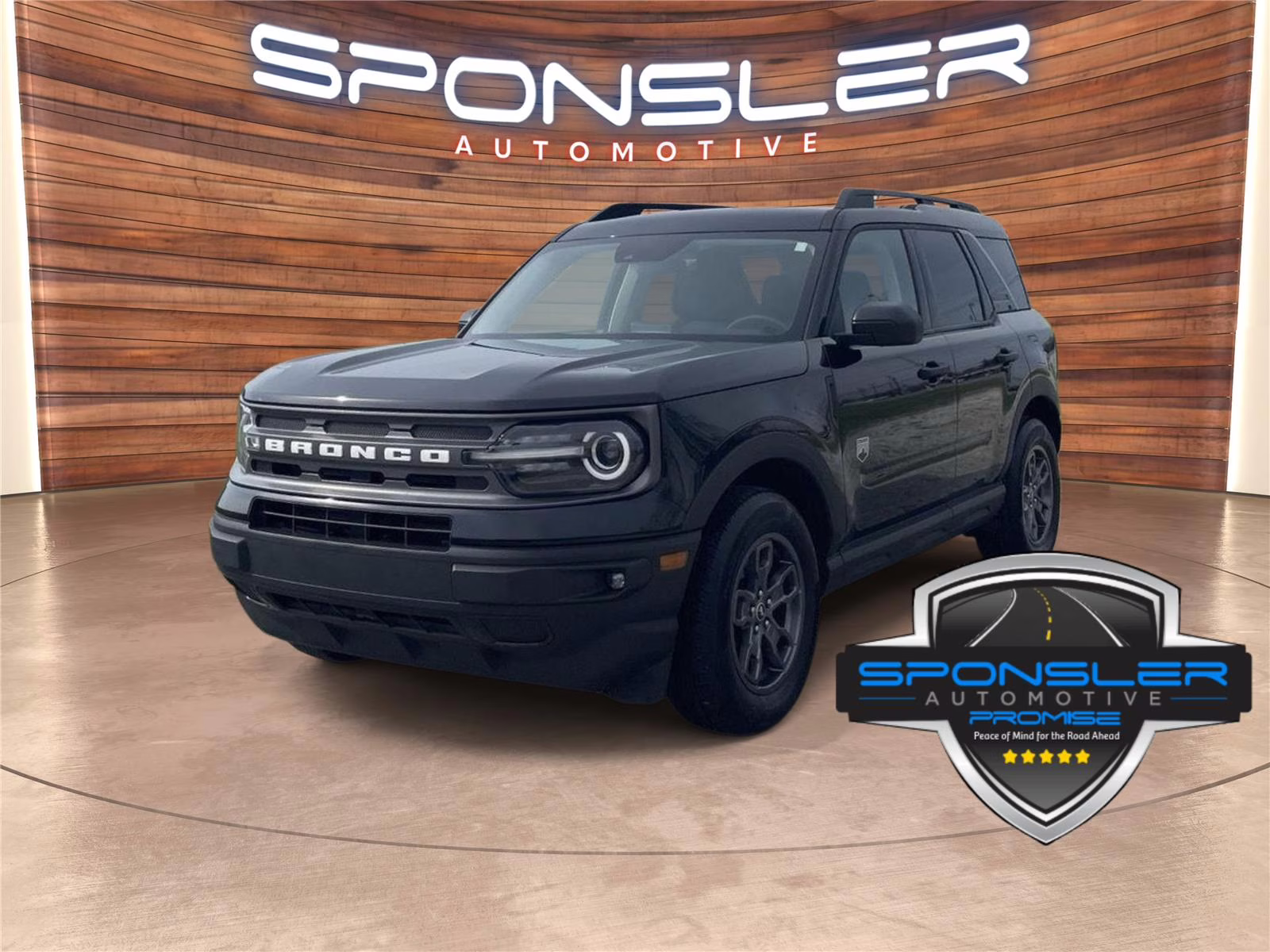 2023 Shadow Black Ford Bronco Sport Big Bend 4X4 SUV