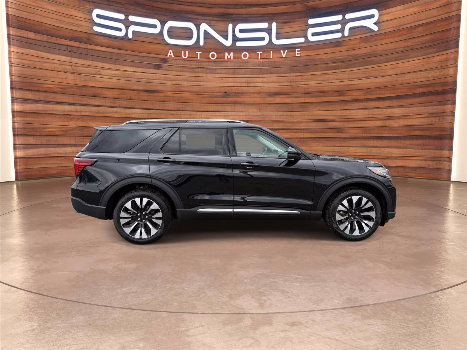 2026 Agate Black Metallic Ford Explorer Platinum 4X4 SUV