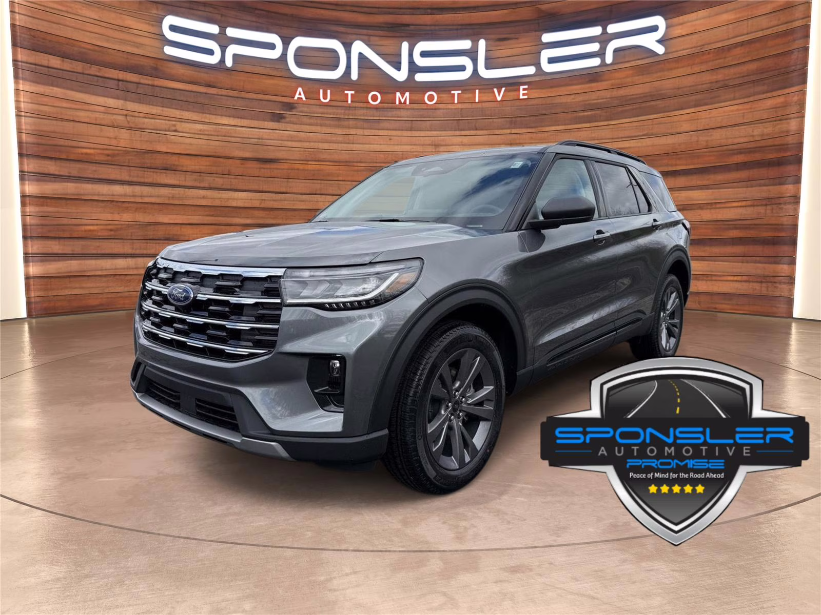 2026 Carbonized Gray Metallic Ford Explorer Active w/100A Pkg 4X4 SUV