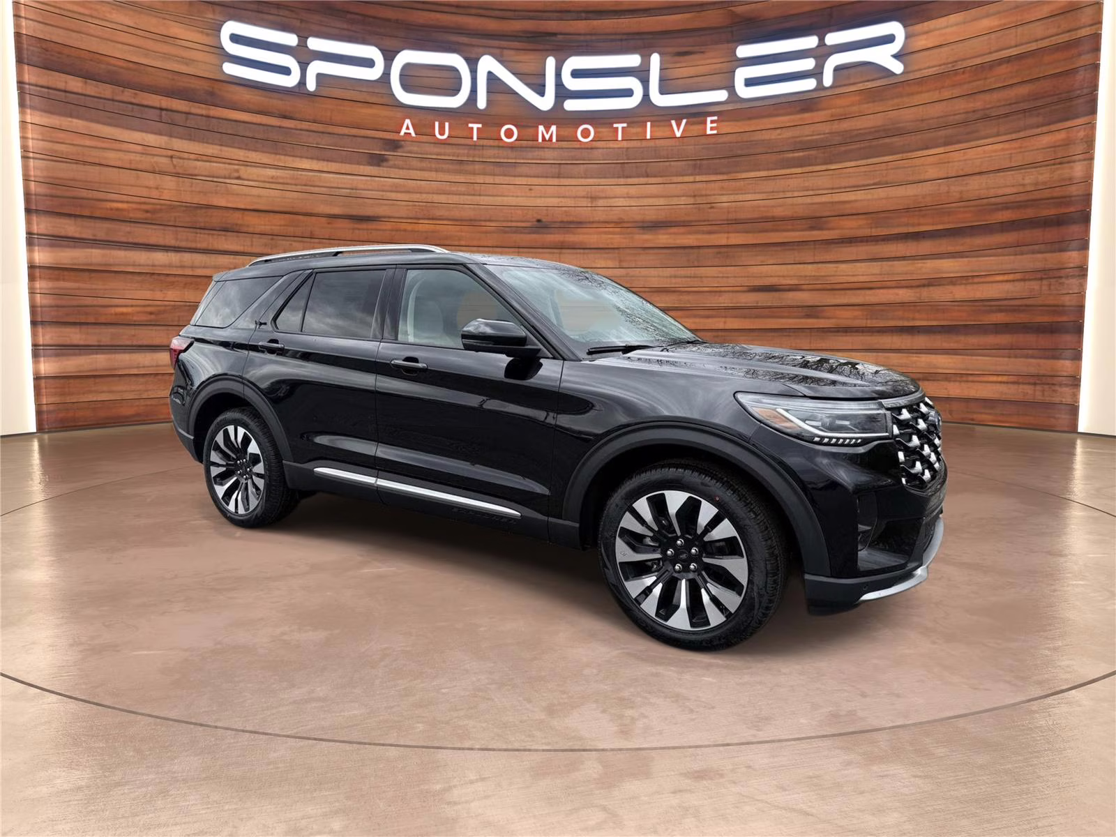 2026 Agate Black Metallic Ford Explorer Platinum 4X4 SUV
